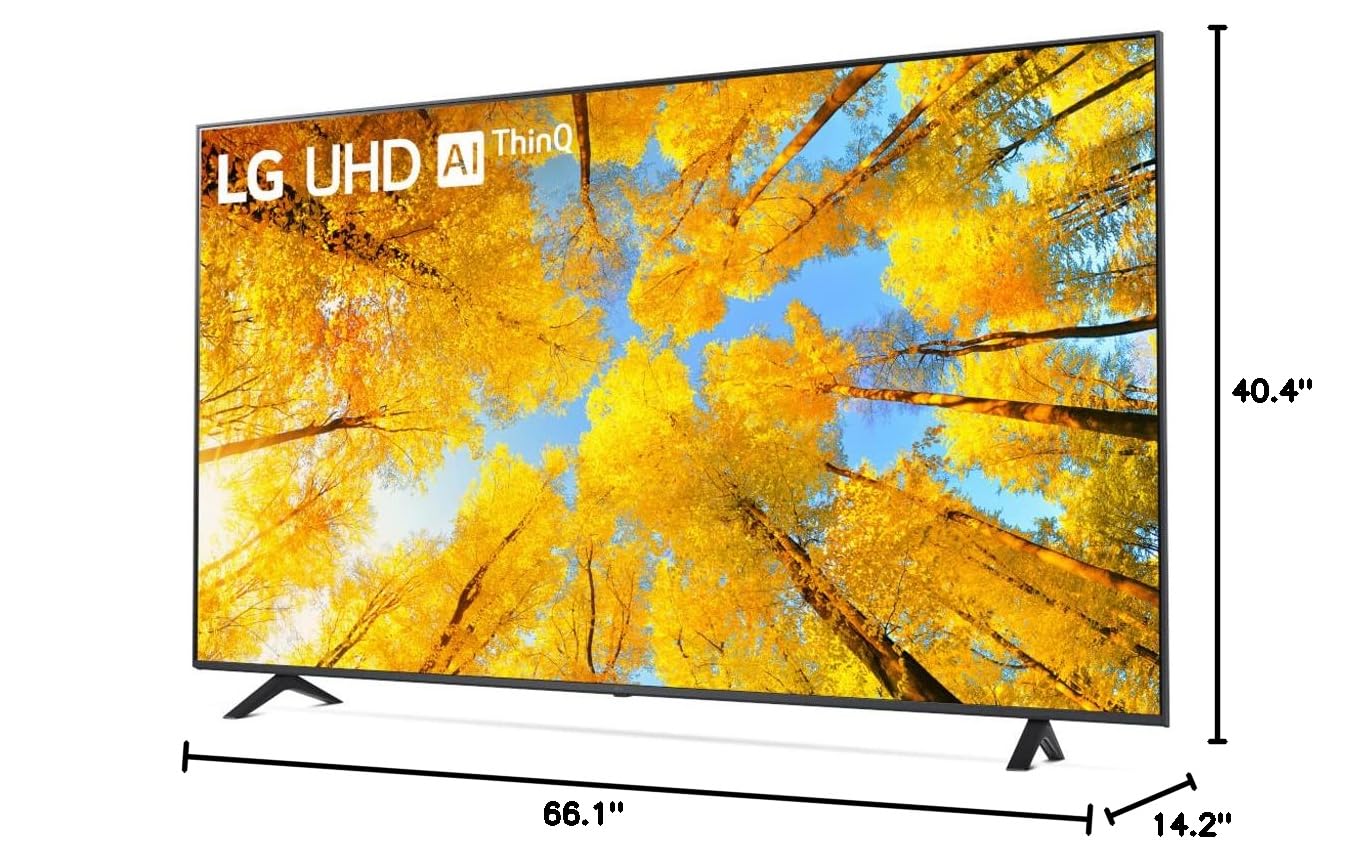 LG UQ7590PUD 75-Inch 4K UHD Smart TV with HDR | Alexa Built-in | Movies Streaming Pack | Perfect for Home Theater & Living Room Entertainment
