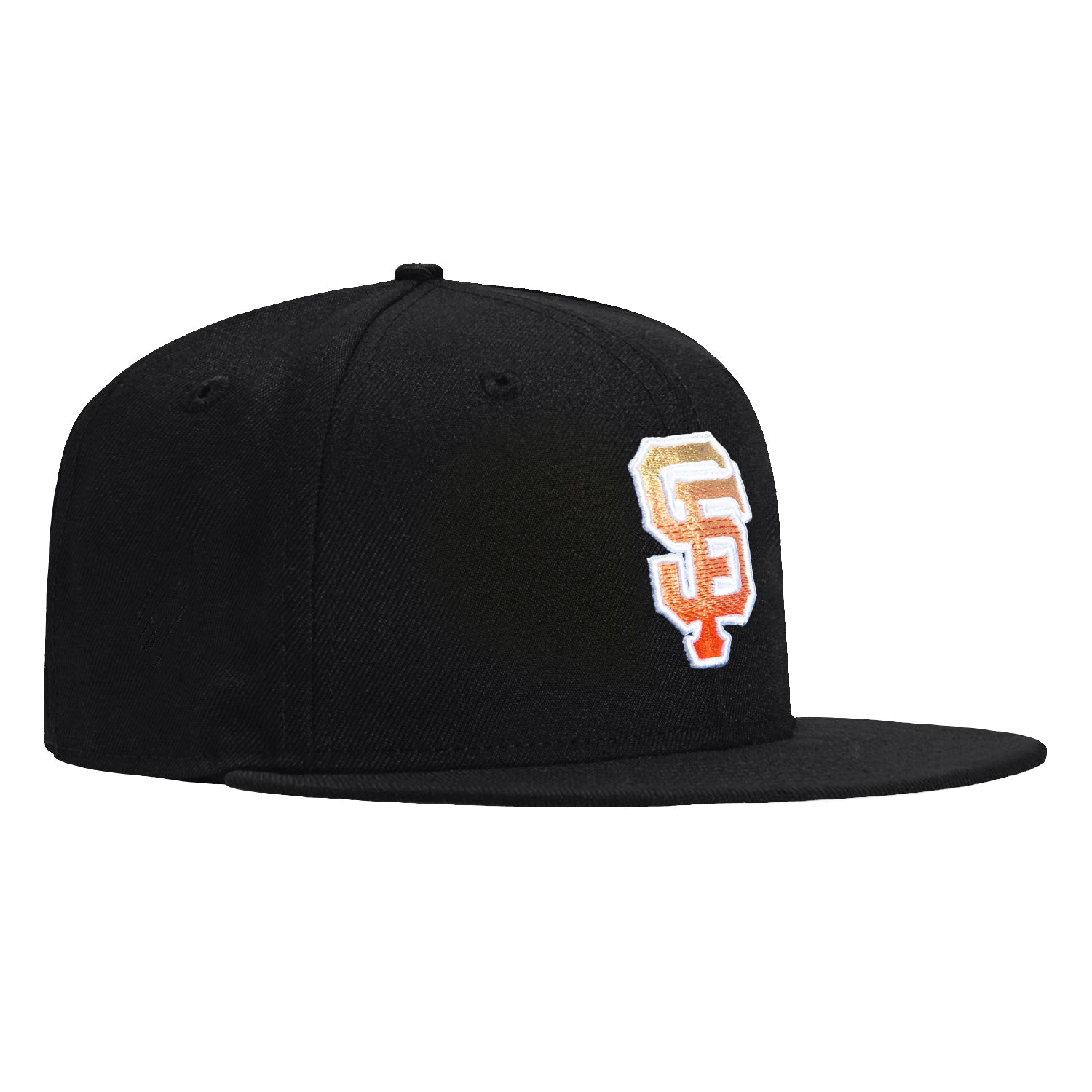 New Era 59Fifty Gradient Logo San Francisco Giants Baseball Cap - Black MLB Officially Licensed Snapback Hat for Men & Women - Perfect for Games, Streetwear & Fan Collections