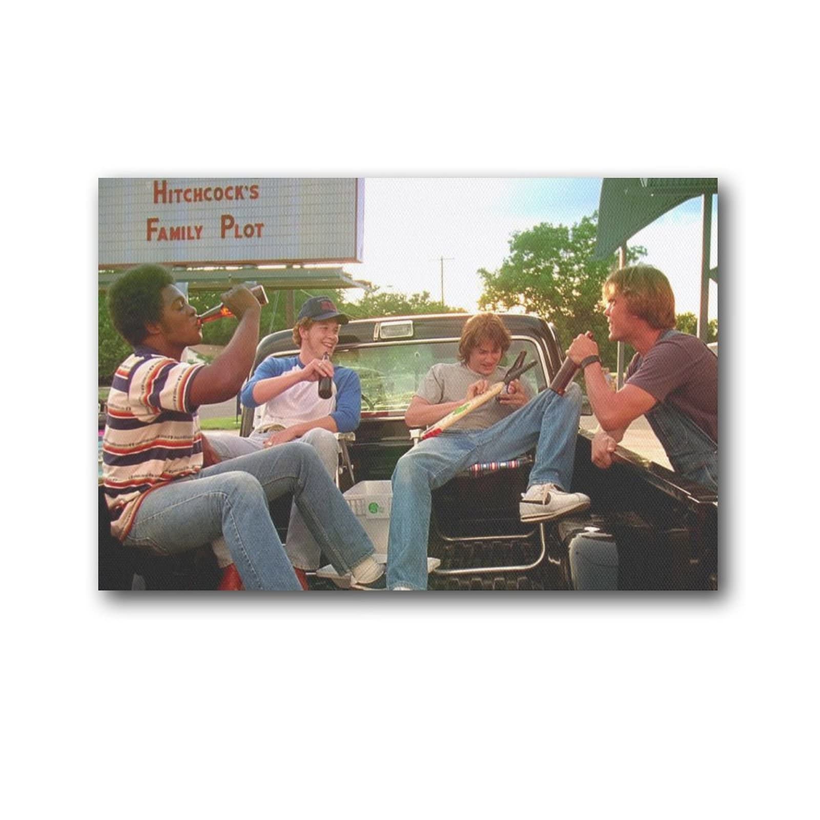 Vintage Dazed and Confused Movie Poster - Classic Retro Canvas Wall Art Print (16x24 inches, 40x60cm) for Home Decor, Room Aesthetic & Gift Ideas | Perfect for Living Room, Bedroom, Office & Movie Theater Theme Decoration