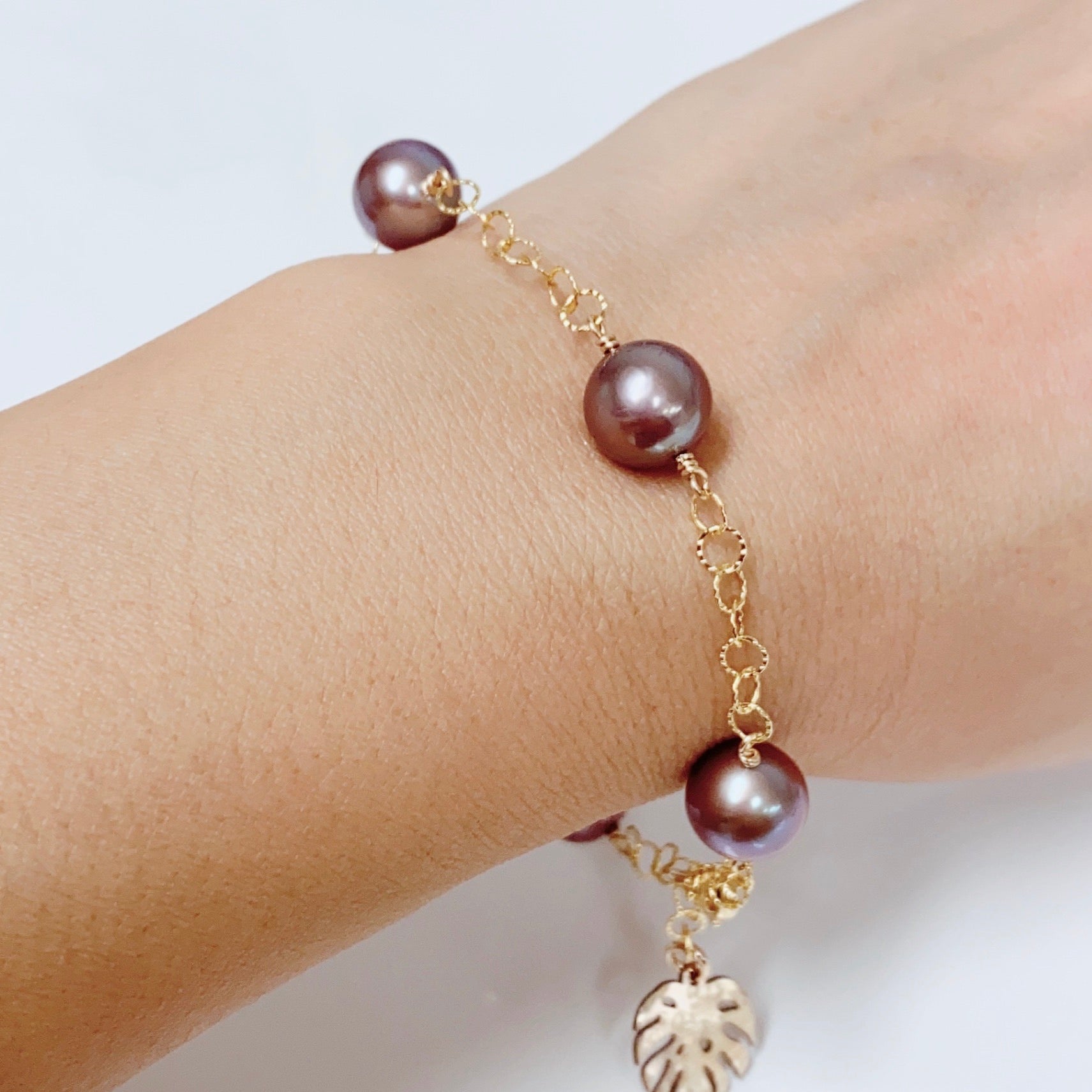 LEILANI Lavender Edison Pearl Bracelet (B449) - Elegant Jewelry for Women, Perfect for Weddings, Parties & Everyday Wear