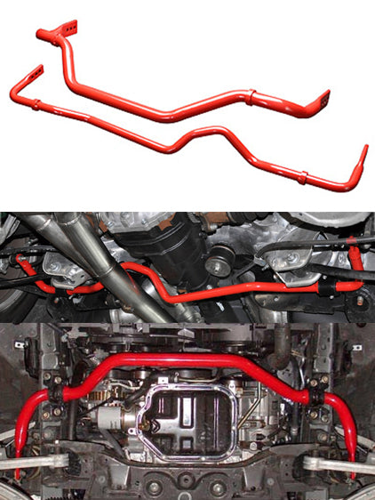 2003-2009 Nissan 350Z Z33 & 2003-2007 Infiniti G35 Adjustable Sway Bar Kit - High Performance Suspension Upgrade for Better Handling - Perfect for Track Racing and Street Driving