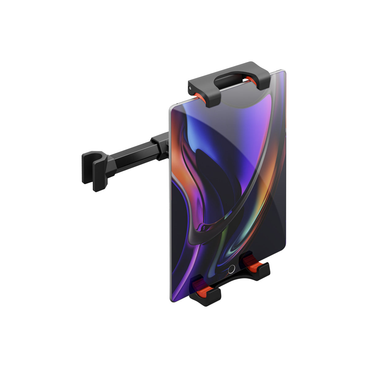 3sixT Universal Car Headrest Mount Holder for Smartphones & Tablets (4.7-12.9 Inch) - Perfect for Road Trips, Kids Entertainment & Hands-Free Navigation