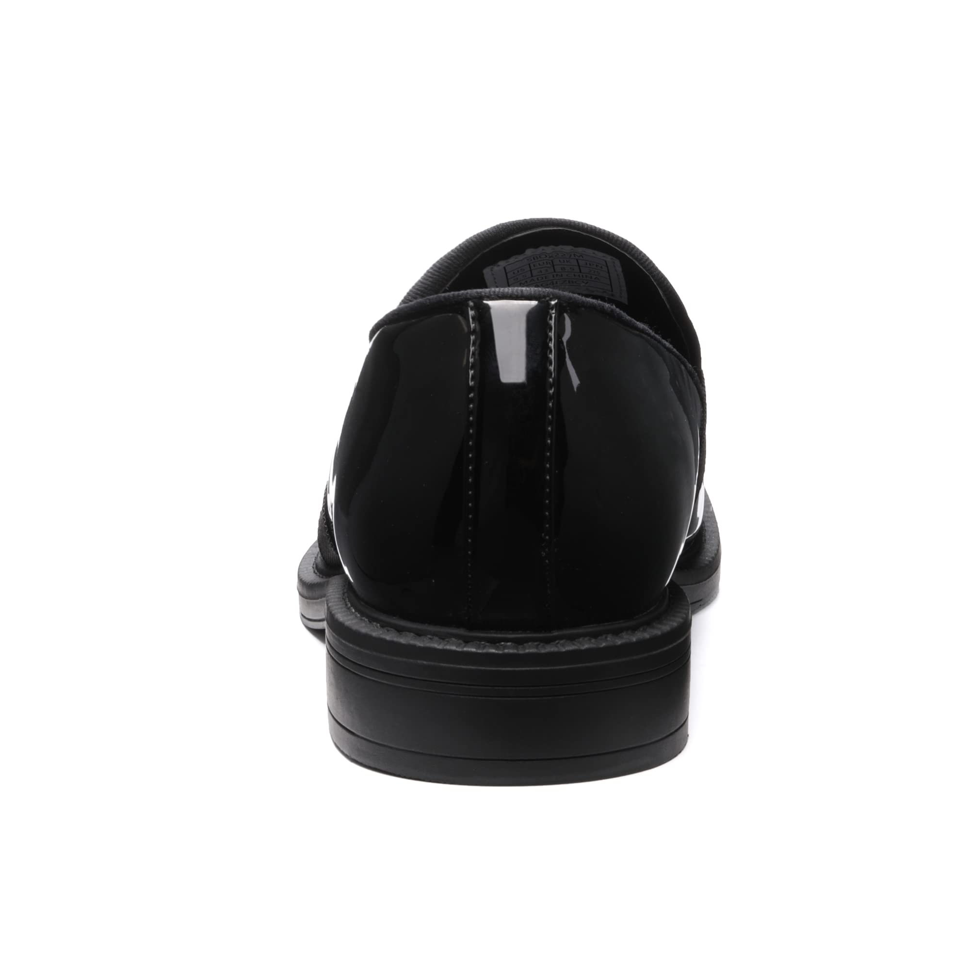 Bruno Marc Men's Slip-On Dress Loafers - Classic Patent Leather Tuxedo Shoes for Formal Events, Weddings & Business Occasions