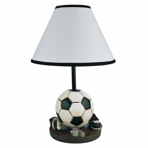 Soccer Themed Night Light - LED Accent Lamp for Kids Room, Bedroom, or Sports Fan Decor - Perfect for Birthday Gifts and Soccer Lover Home Decor