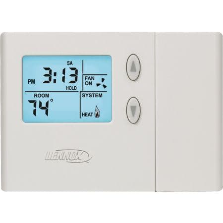 Lennox 51M33 Comfortsense 3000 Non-Programmable Thermostat - Multi-Stage Heat Pump Compatible - Perfect for Home HVAC Systems & Energy Efficiency