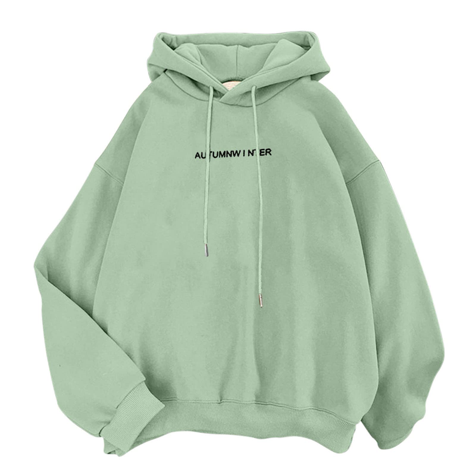 Cute Kawaii Women's Long Sleeve Cotton Hoodie - Soft Pullover Sweatshirt with Hood for Ladies | Casual Outfit, Loungewear, Streetwear Fashion