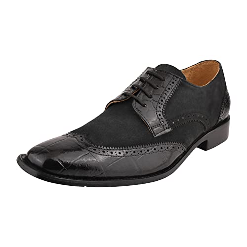 Black Croco/Suede