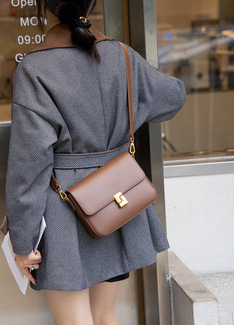 Stylish Modern Square Crossbody Bag for Women - Trendy Shoulder Purse with Adjustable Strap - Perfect for Work, Travel & Everyday Use