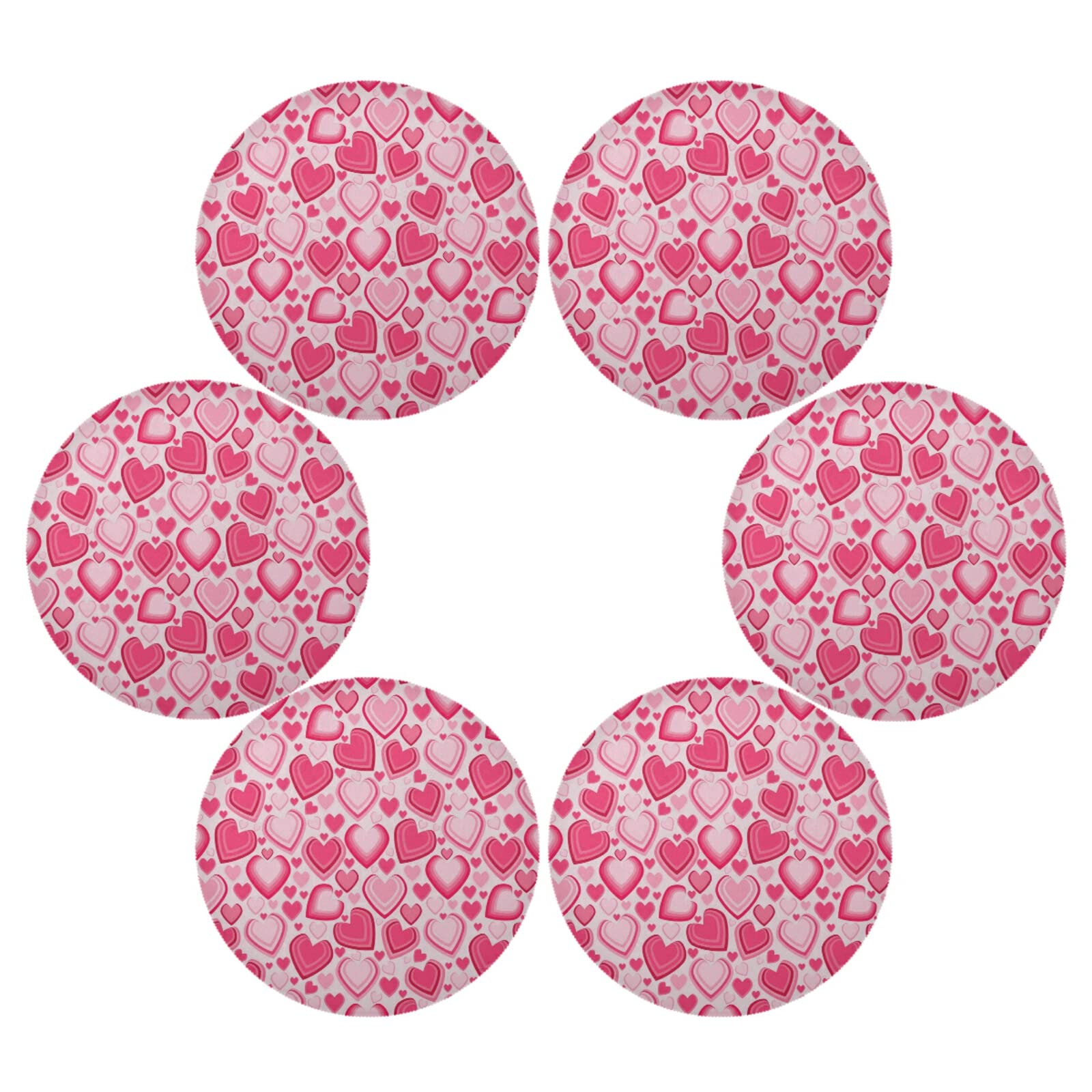 4 Pack Heat-Resistant Washable Placemats for Kitchen & Dining - Non-Slip Table Mats for Everyday Meals, Parties & Holiday Gatherings