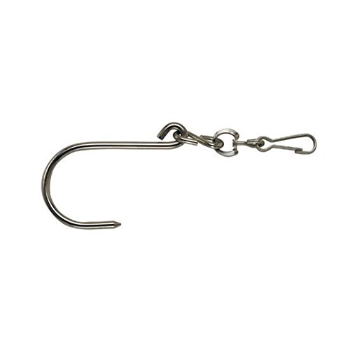 ALLWAY TOOLS SPH Carded Swivel Pail Hook - 80 Pack Heavy Duty Bucket Hanger for Garage, Warehouse & Home Organization - Perfect for Hanging Paint Cans, Cleaning Supplies & Tools
