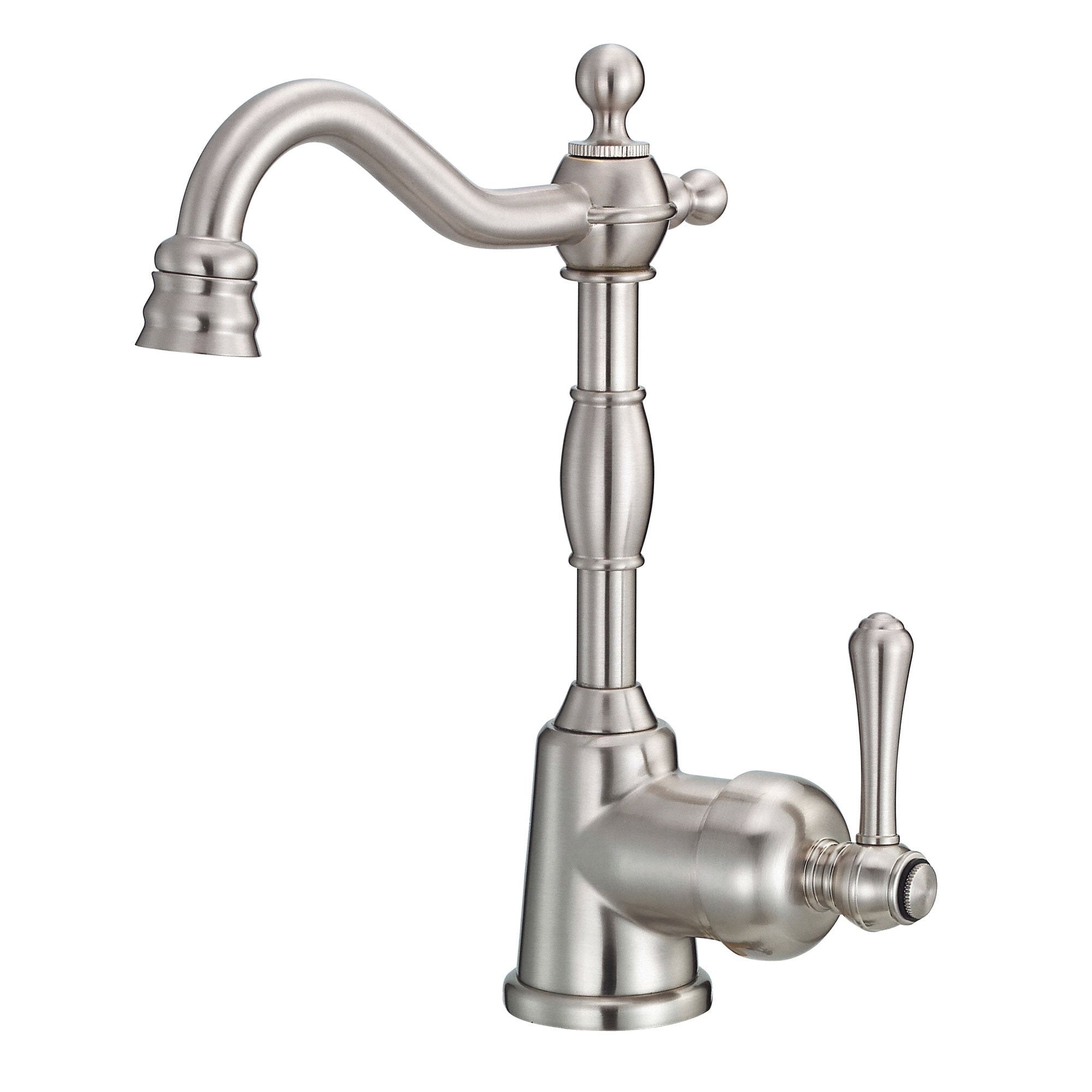 Danze Opulence Stainless Steel Traditional Single Handle Bar Faucet - Perfect for Kitchen Sink, Wet Bar & Commercial Use