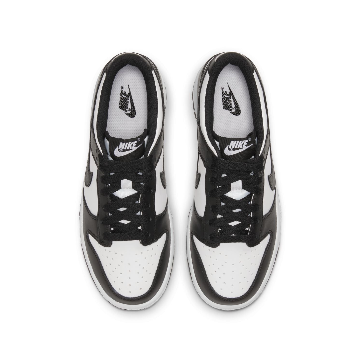 Nike Kids Dunk Low 'Panda' Sneakers - Comfortable Basketball Shoes for Boys & Girls - Perfect for School, Sports & Casual Wear