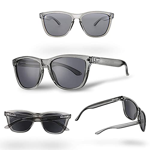 Black Lens - Clear Grey Frame (Bocas Stingray)