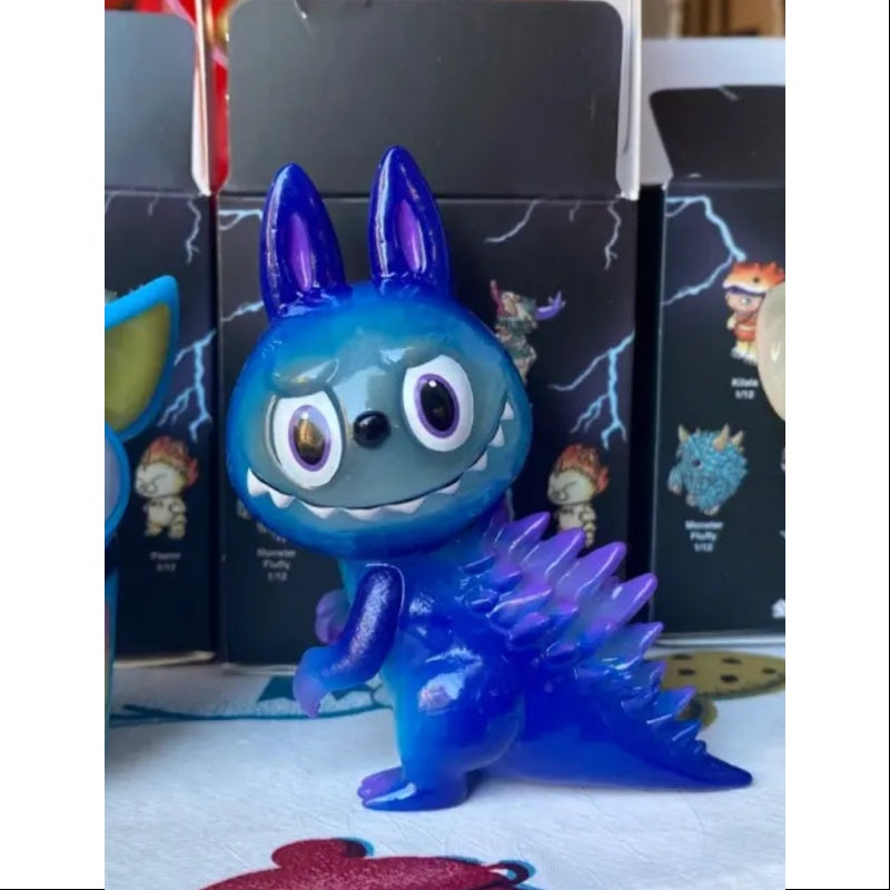 Labubu The Monsters Kaiju Hunting Series 2.0 Gojimomo Glow in The Dark Edition - Collectible Vinyl Figure for Anime Fans, Home Decor & Gift Idea