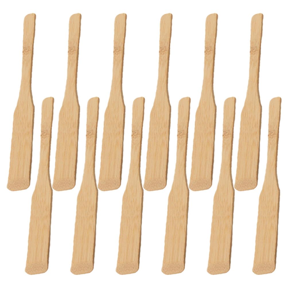 12-Piece Cabilock Mixing Spoon Set - Pastry Scraper, Dough Cutter, Wonton Stuffing Spoon - Essential Baking & Dumpling Making Tools for Home Cooks & Professional Chefs - Perfect for Cake Decorating, Cocktail Mixing, and Asian Cuisine Preparation