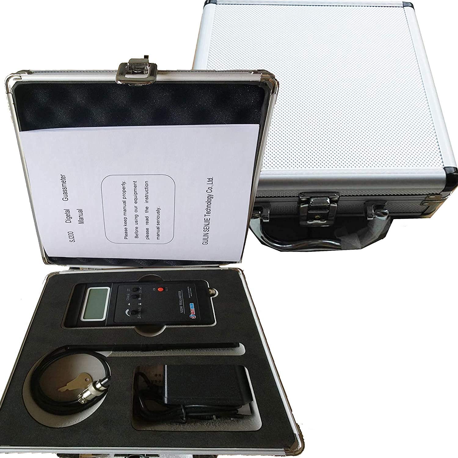 High Precision Digital EMF Meter - Handheld Gauss Meter & Tesla Meter for Magnetic Field Testing | Home, Lab & Industrial Use