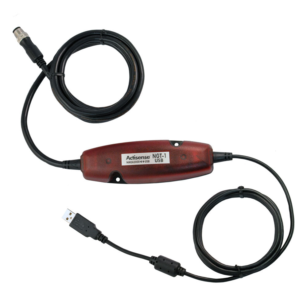 Actisense NGT-1 USB NMEA 2000 to PC Gateway Converter - Marine Boat Navigation Data Interface for PC/Laptop - Perfect for Yacht, Sailboat & Fishing Vessel Navigation Systems