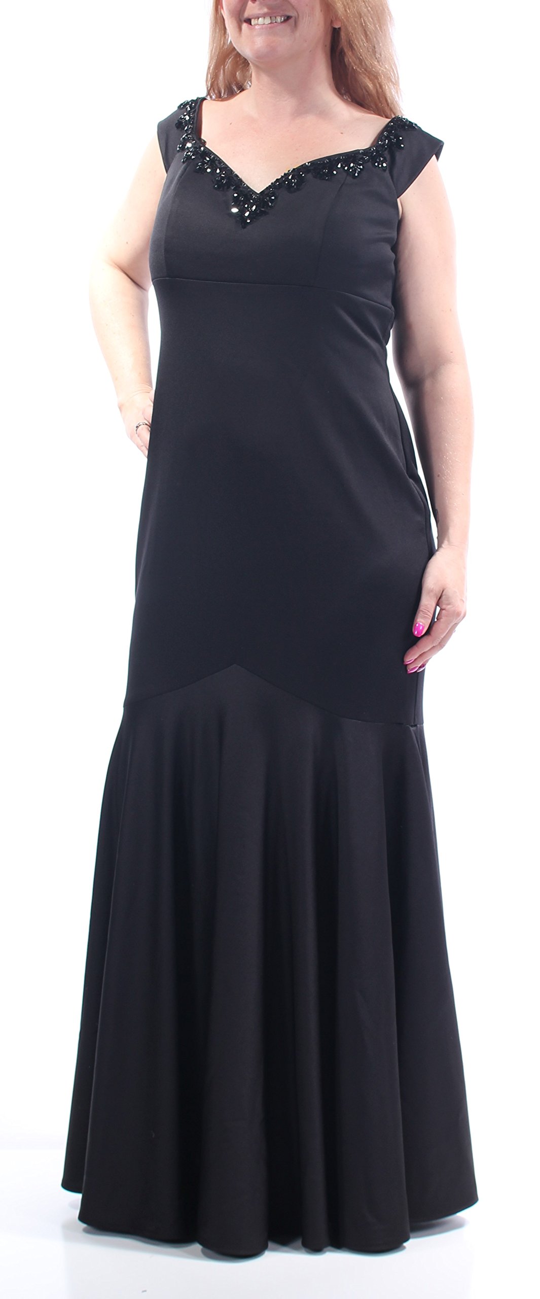 Alex Evenings Women's Long Off The Shoulder Dress - Elegant Formal Gown for Evening Parties, Weddings & Special Occasions