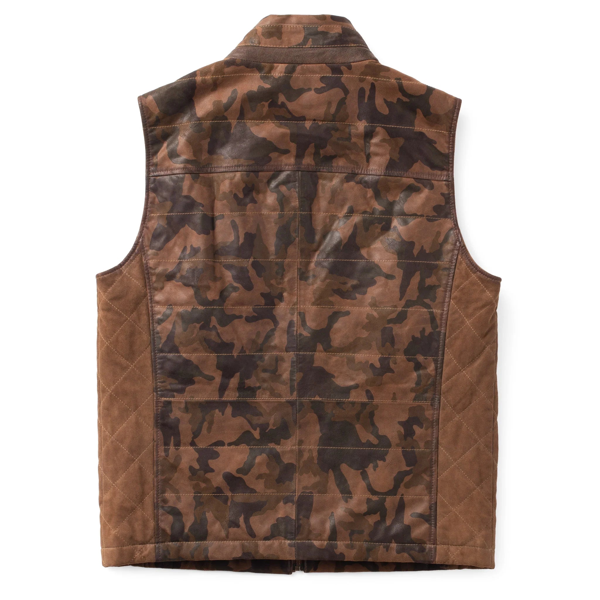 Madison Creek Ranger Genuine Leather Vest for Men - Stylish & Durable Biker Jacket for Motorcycle Riding, Outdoor Adventures & Casual Wear