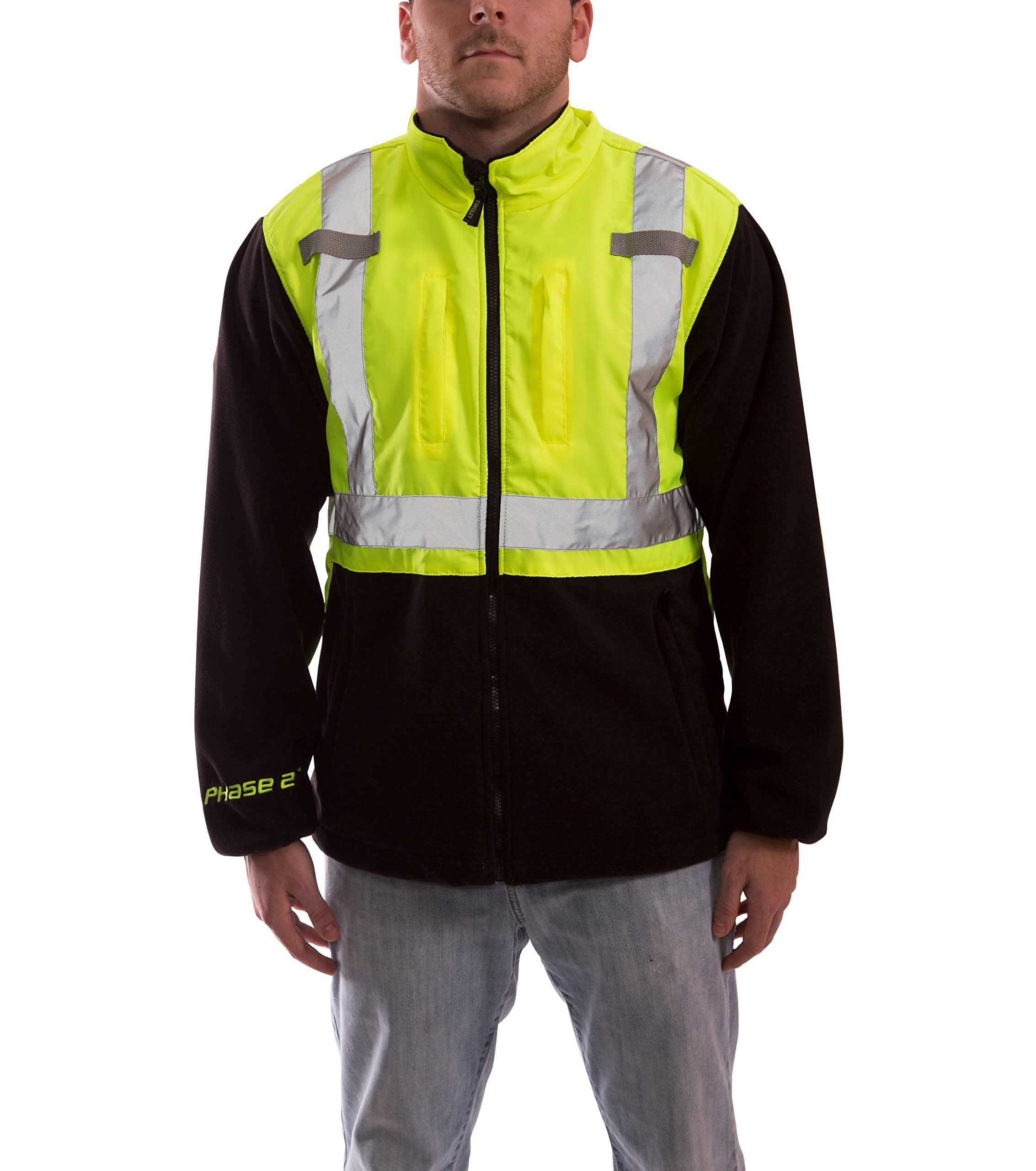Tingley Standard Phase 2 Heavyweight Fleece Jacket for Men & Women - Warm Winter Workwear for Outdoor Construction & Landscaping