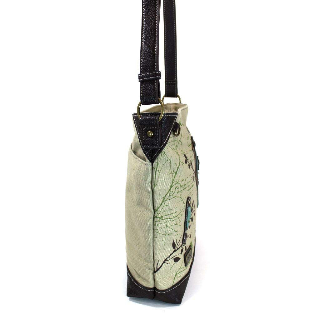 CHALA Women's Canvas Crossbody Bag - Adjustable Strap Mid-Size Shoulder Purse for Everyday Use, Travel & Shopping