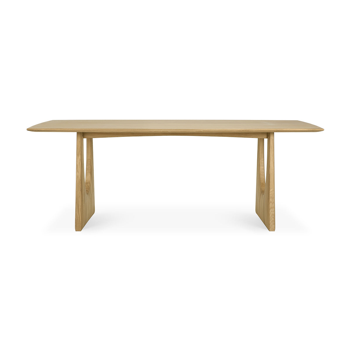 Modern Geometric Dining Table - Stylish & Durable for Kitchen, Dining Room, or Office - Perfect for Family Meals & Entertaining Guests