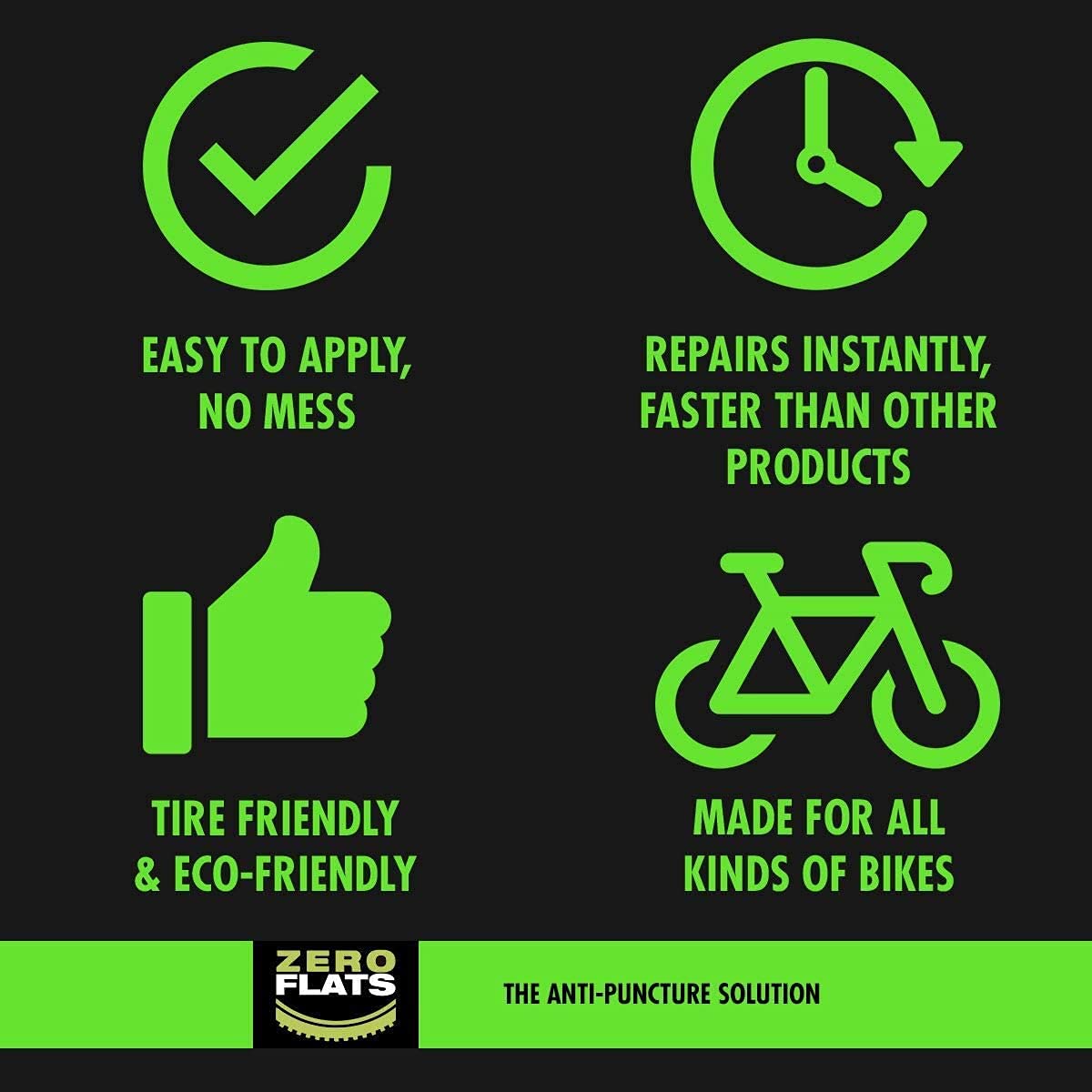 Anti-Puncture Bike Tire Sealant 5000ml - Works with Standard, Tubeless & Tubular Tires | Fast-Acting Liquid Formula | Easy Application | Perfect for Mountain Bikes, Road Bikes & Commuting