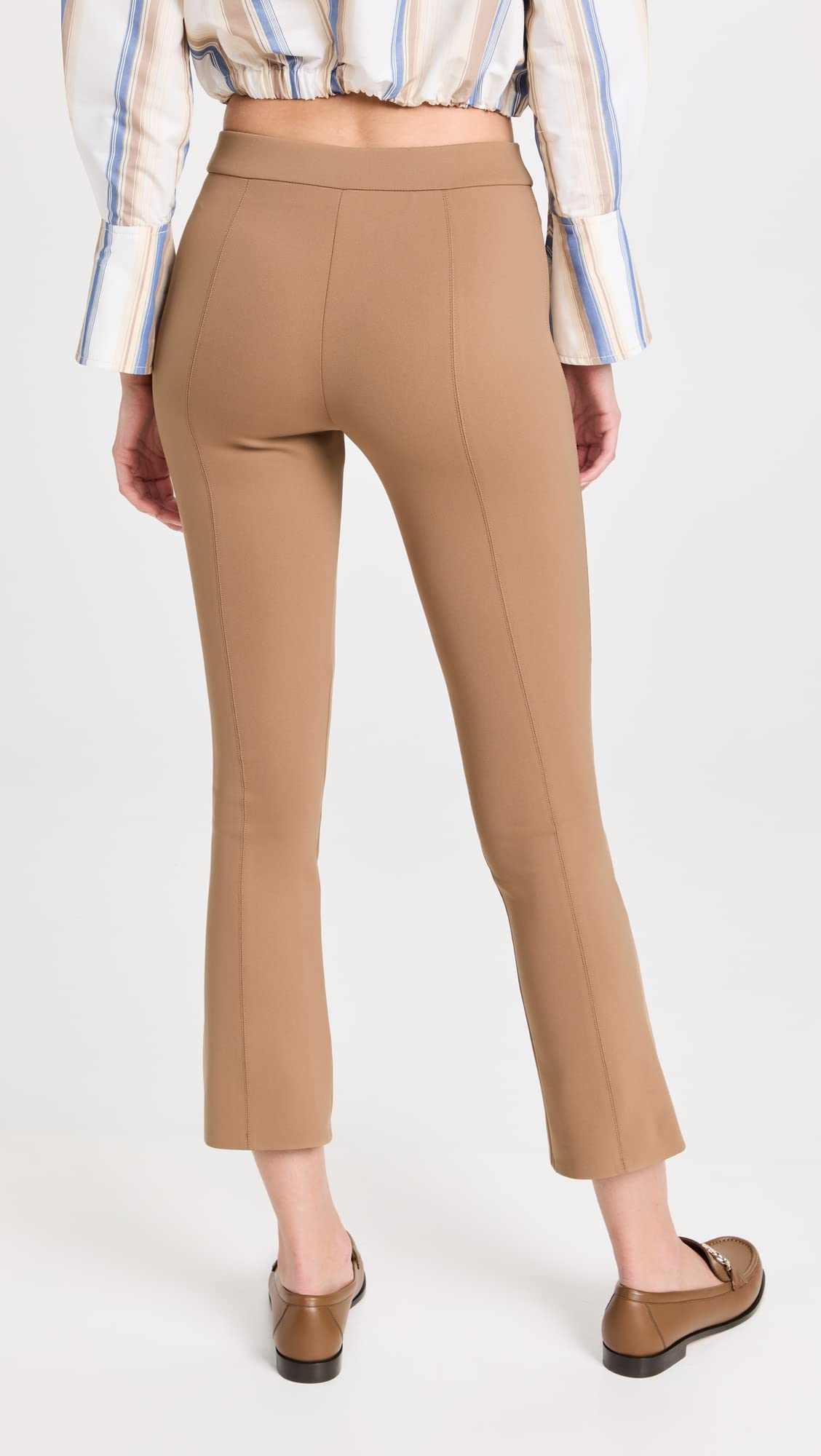 Theory Women's Slim Kick Pull-on Pants - Office & Travel Wear