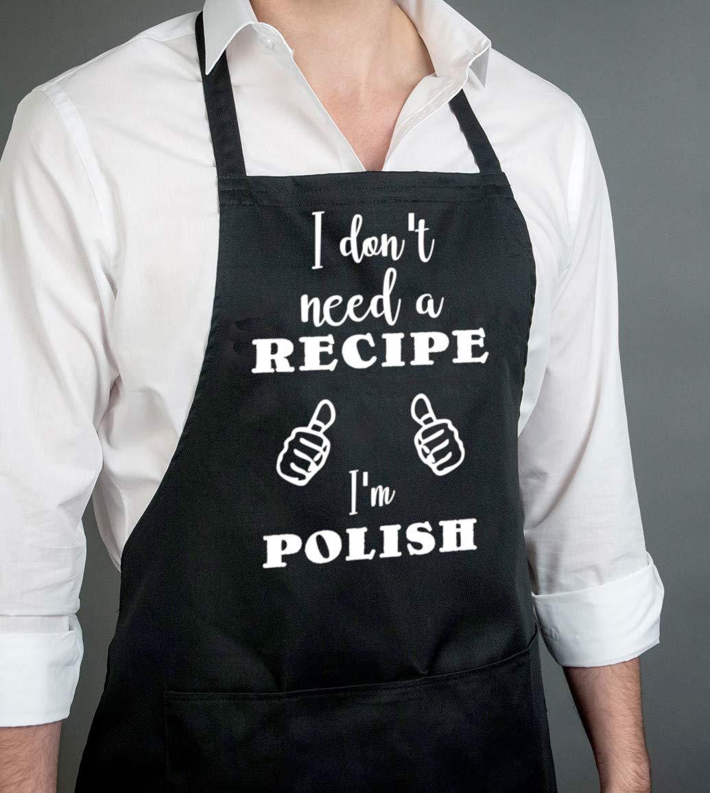 Funny BBQ Apron for Men - Hilarious Grilling & Cooking Apron - Perfect Gift for Dad, Grandpa, Son, Brother or Uncle - Great for Father's Day & Birthday Presents - Ideal for Backyard BBQs, Tailgating & Holiday Cooking