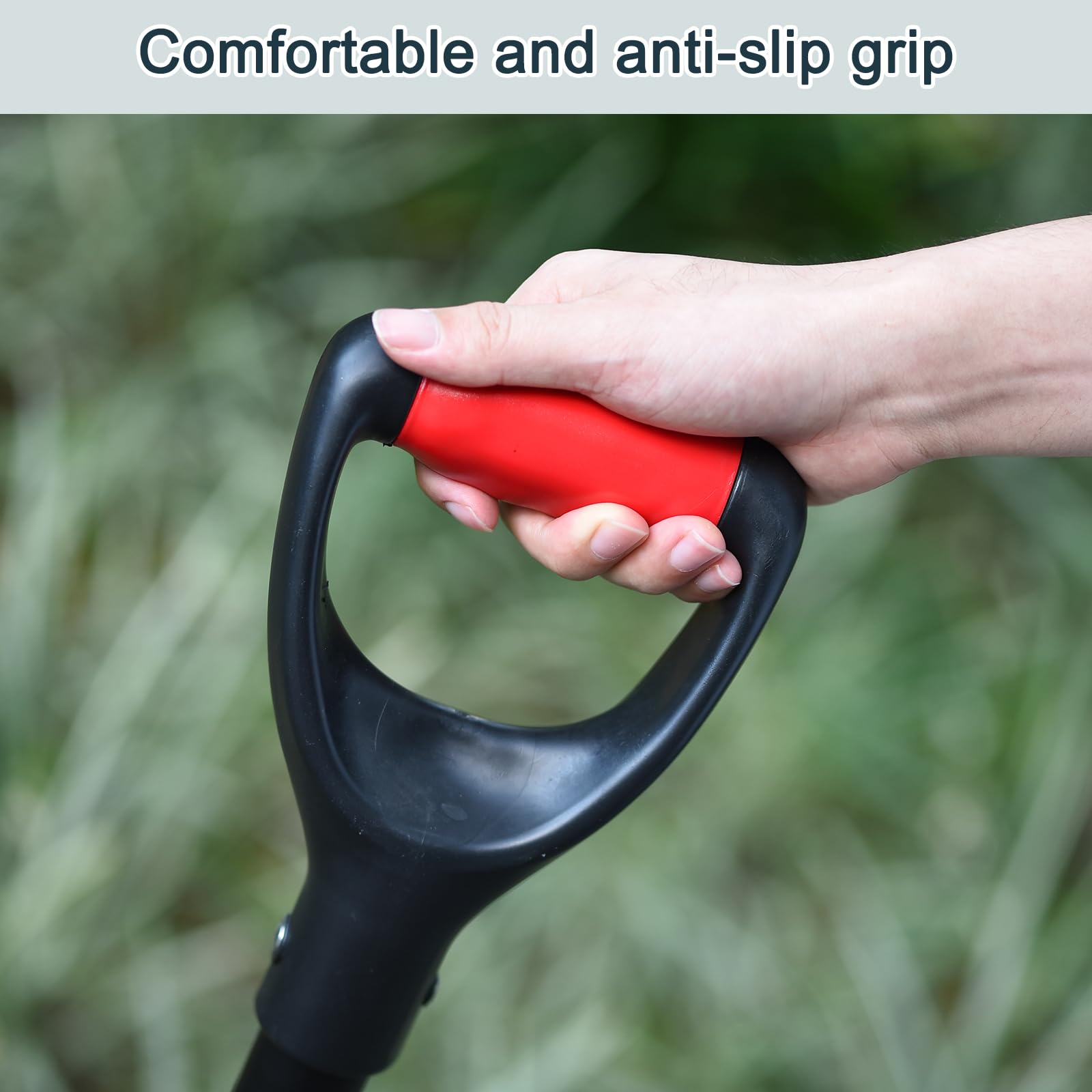 uxcell 5-Tine Gardening Pitch Fork - 41.5