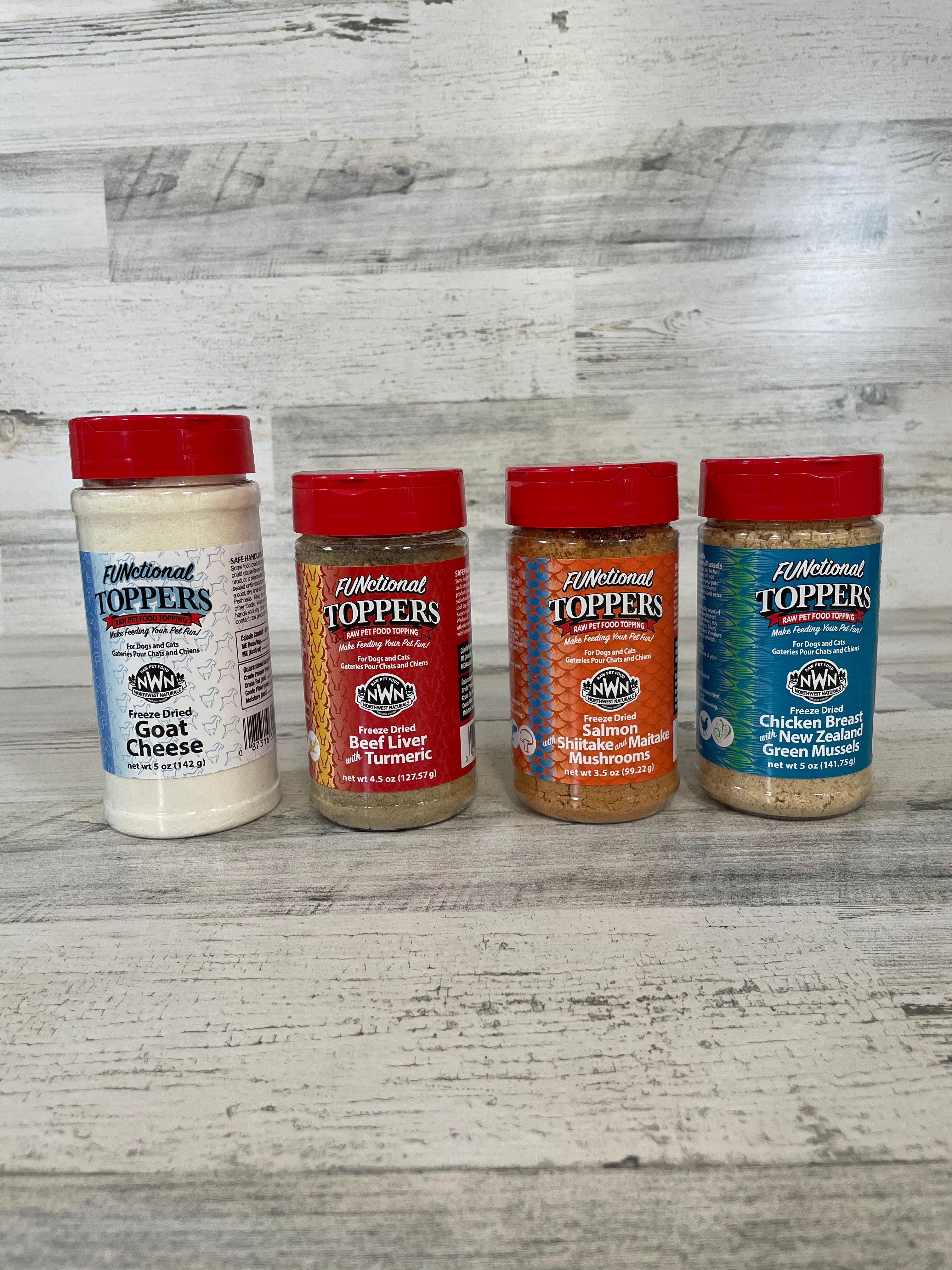 Northwest Naturals Freeze Dried Dog Food Toppers - High Protein Natural Pet Food Supplement for Dogs & Cats - Perfect for Picky Eaters, Kibble Enhancer, and Raw Diet Topping