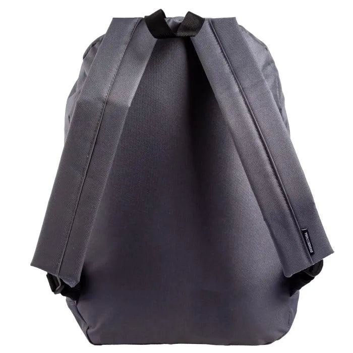 DC Nikel Bag 4 Backpack - Stylish Gray & Black Laptop Backpack for School, College, Travel & Work | Durable Water-Resistant Design for Everyday Use