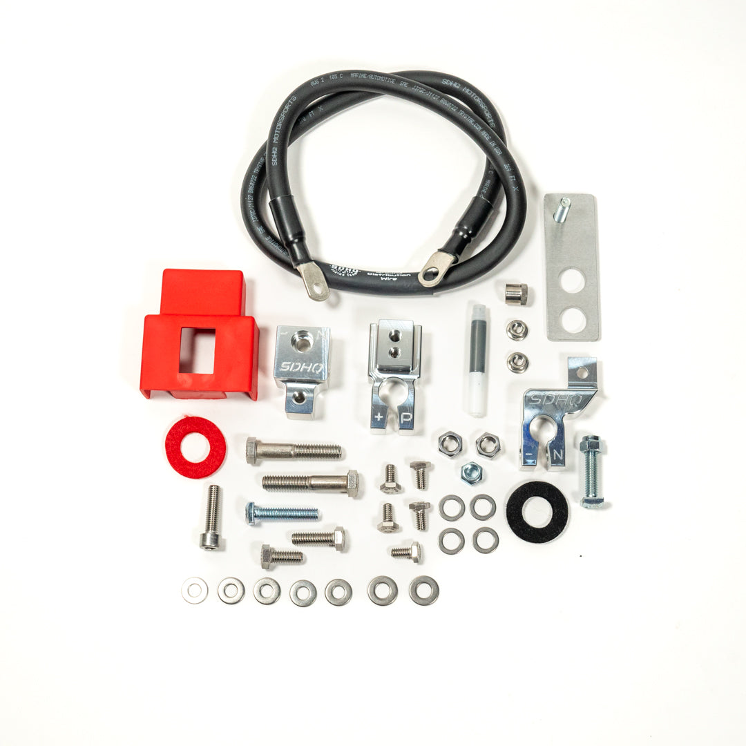 19-25 Ram 1500 SDHQ Built Billet Battery Terminal Kit - Heavy Duty Replacement for Truck & Off-Road Vehicles | Perfect for Upgrading Electrical Systems & Off-Grid Power