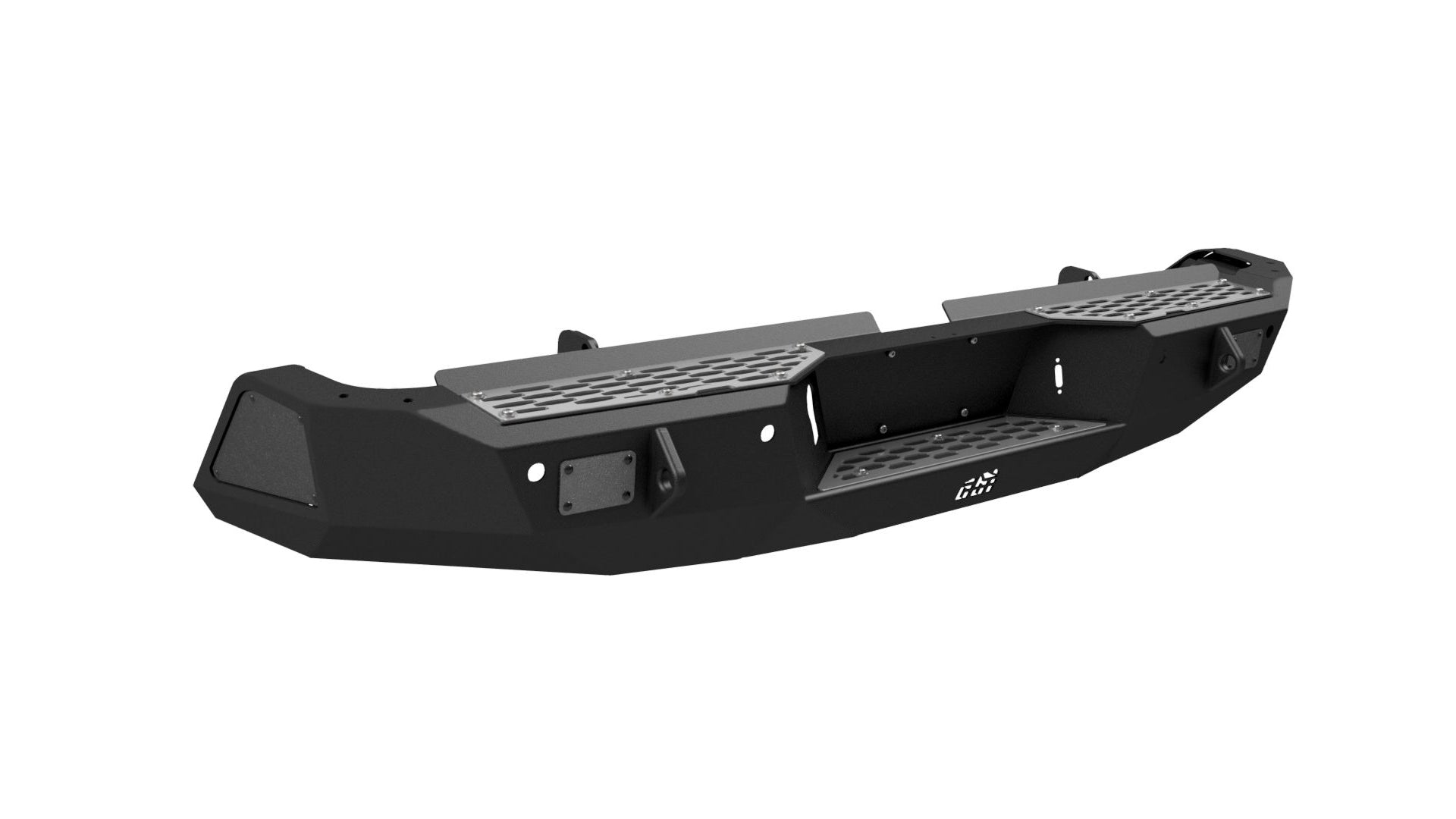 CBI Off-Road Rear Bumper for 2014-2021 Toyota Tundra - Heavy Duty Steel Construction for Off-Roading & Truck Protection - Perfect for Trail Riding, Overlanding & Adventure Vehicles