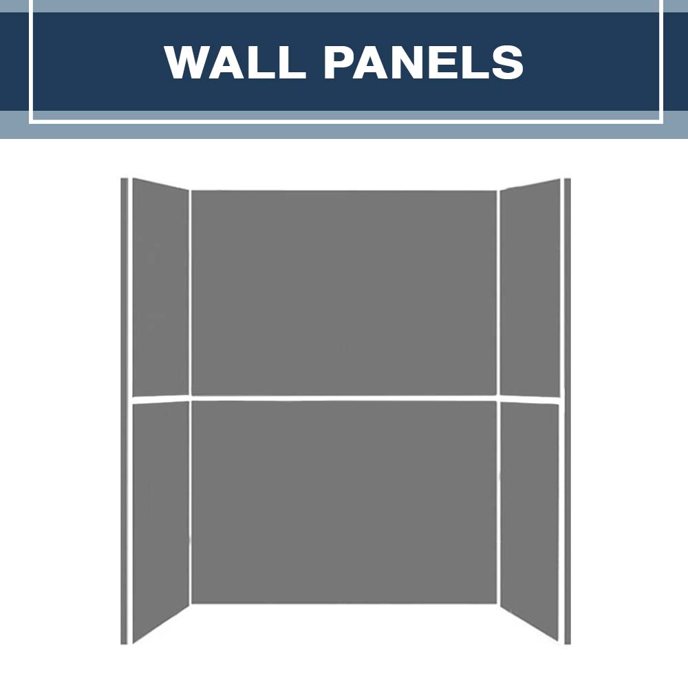 Premium Rafe Marble Alcove Shower Kit with 3 Accent Options (Liner Optional) - Luxury Bathroom Upgrade for Modern Homes & Spa-Like Experience