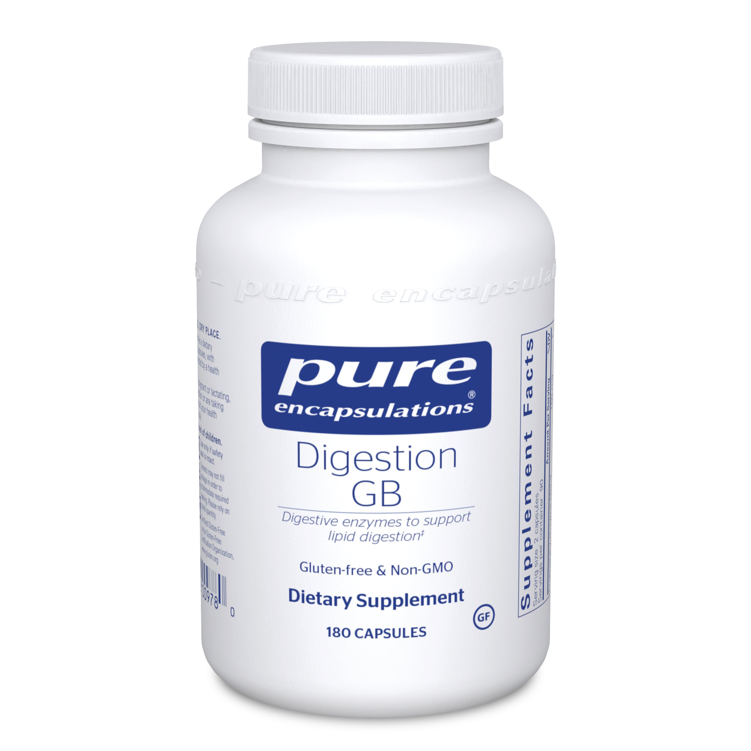 Digestive Health Supplement - 180 Capsules | Supports Gut Health & Digestion | Ideal for Bloating, Gas & Stomach Discomfort