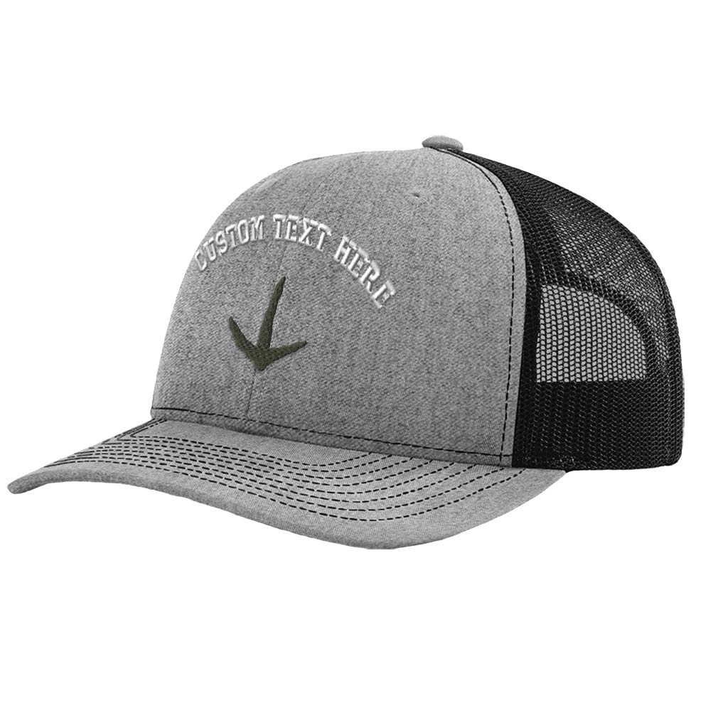 Custom Richardson Trucker Hat with Turkey Track Embroidery - Breathable Mesh Baseball Cap for Men & Women - Perfect for Outdoor Activities, Sports, and Casual Wear
