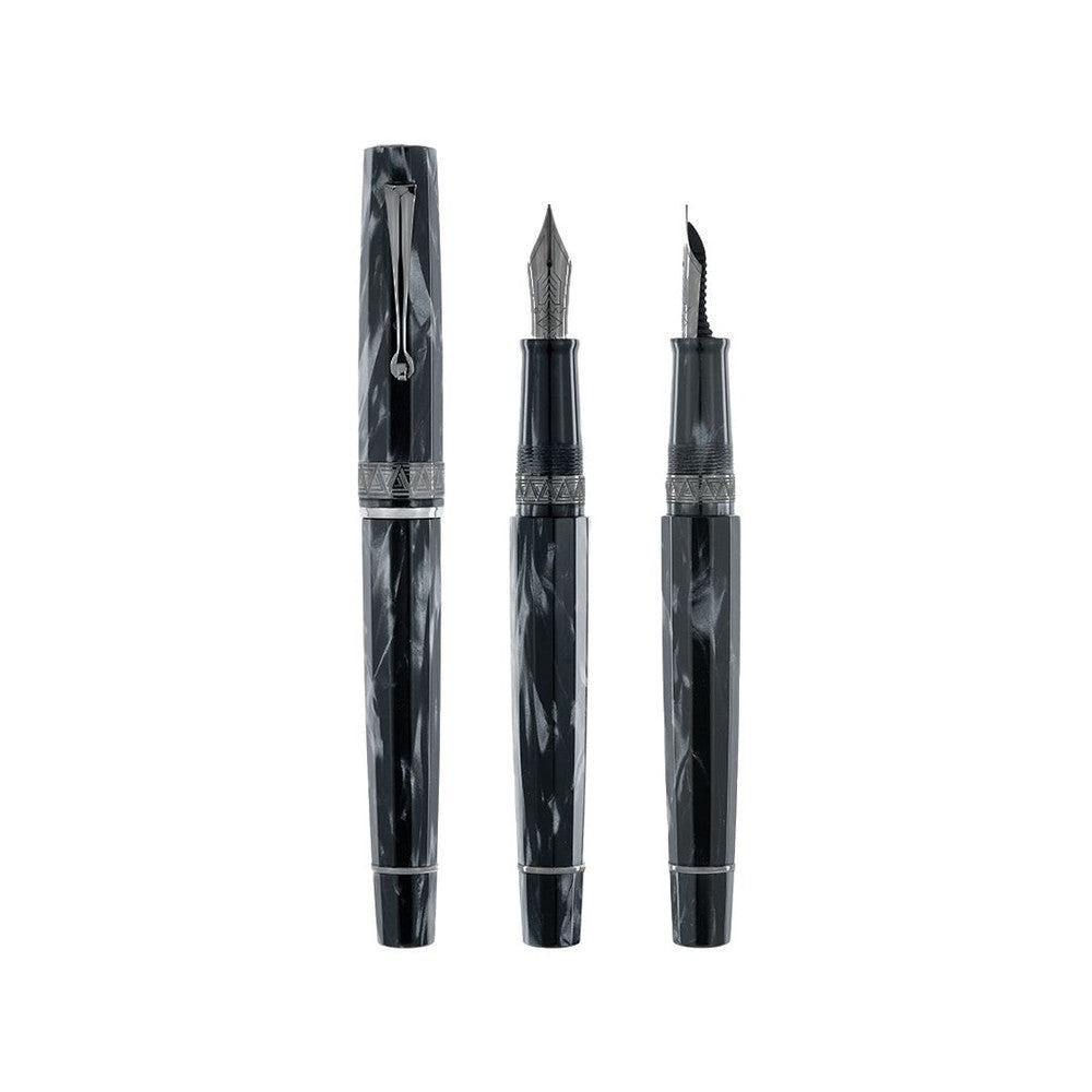 Omas Paragon Fountain Pen - Premium Grigio Perla Luxury Writing Instrument for Professionals & Collectors | Perfect for Signatures, Calligraphy & Gifting