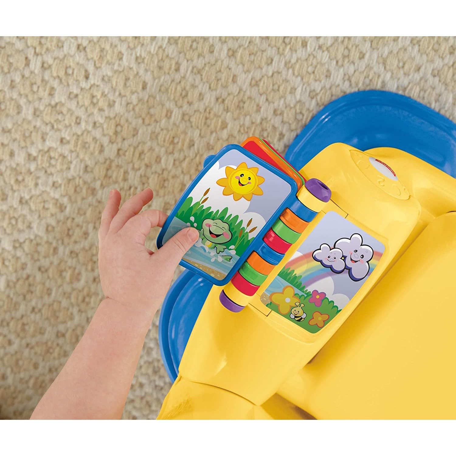 Fisher-Price Deluxe Rocking Doggie Chair with Parent Chair - Comfortable Baby Rocker for Playtime & Nursery - Perfect for Newborns, Infants & Toddlers - Ideal for Playrooms, Bedrooms & Daycare Centers