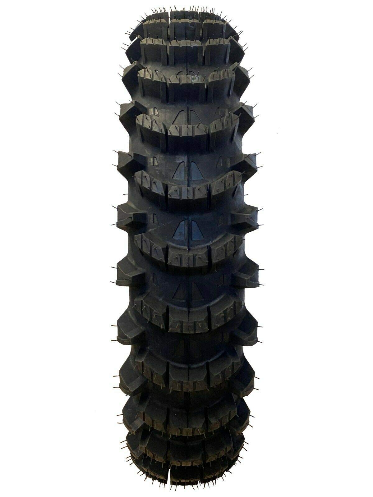 Scoop36 110/100-18 Heavy Duty Dirt Bike Tire for Sand & Mud - 2.5mm Reinforced Inner Tube - Perfect for Off-Road Trails, Motocross & ATV Adventures
