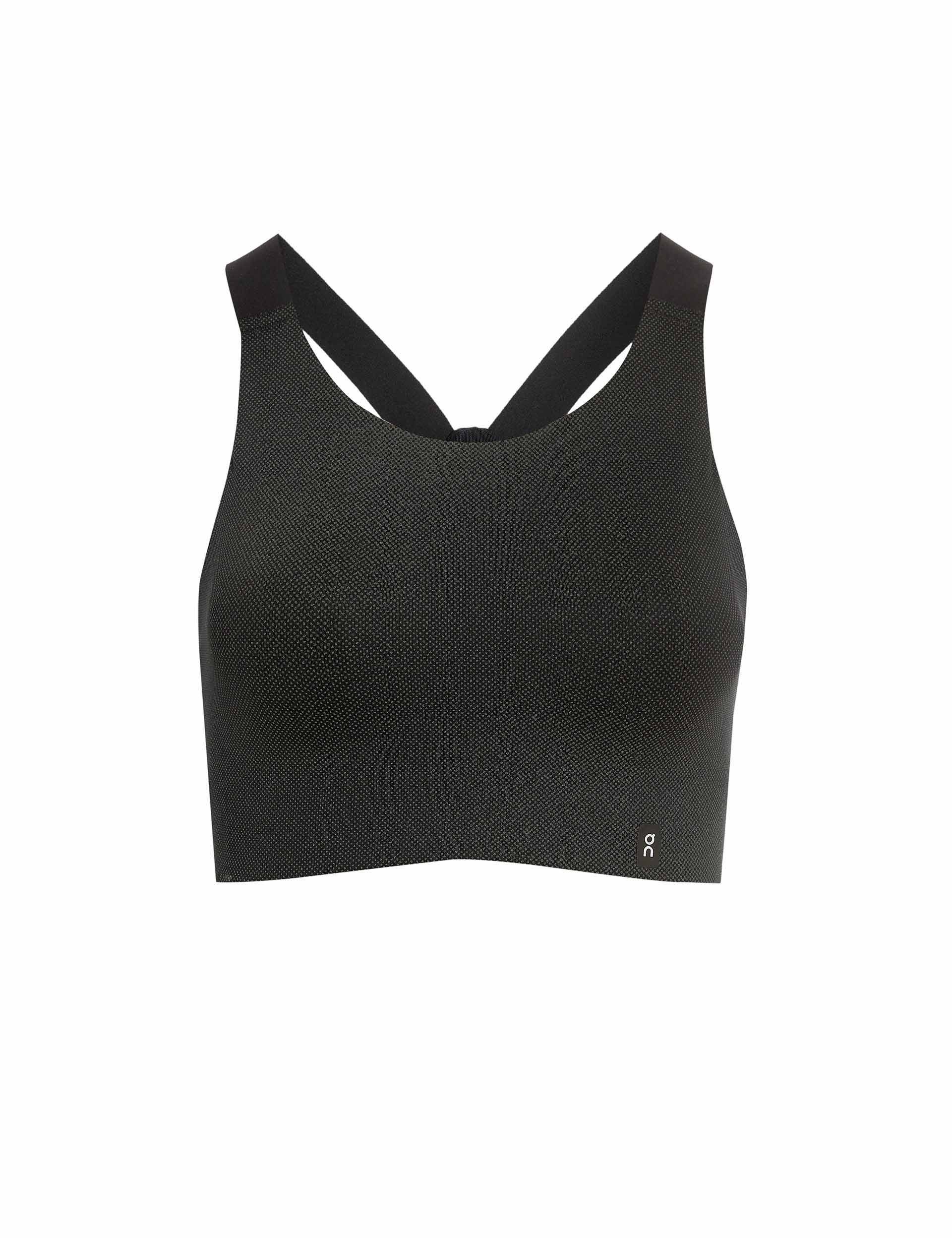 Performance Bra Lumos - High Support Sports Bra for Running & Yoga - Black | Comfortable & Breathable Workout Top for Women