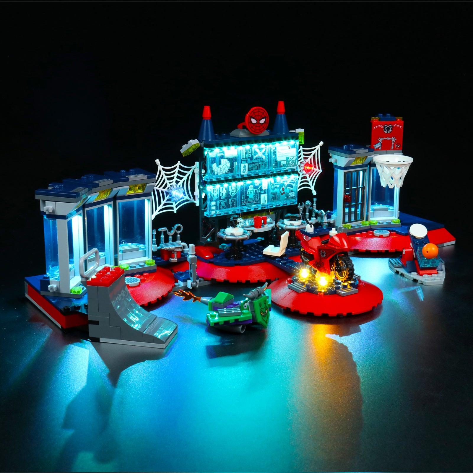 LEGO Marvel Spider-Man Attack on The Spider Lair 76175 Light Kit - LED Lighting Set for LEGO Building Kits | Perfect for Display & Nighttime Play