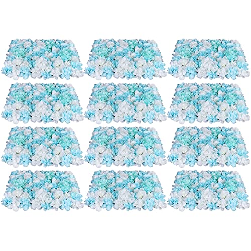 12Pcs Blue+White