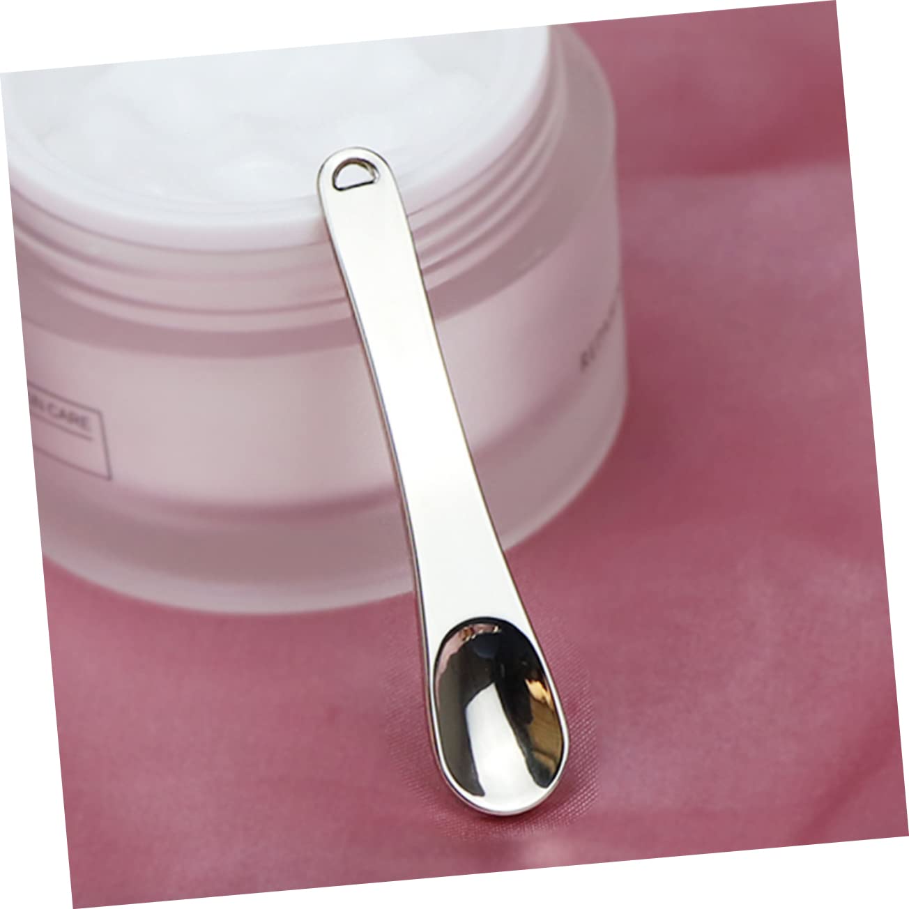 5-Piece Mini Cosmetic Spatula Set - Skin Care Scoop, Eye Cream Applicator & Lotion Spatula for Makeup, Skincare & Beauty Routine | Perfect for Travel, Salon & Home Use
