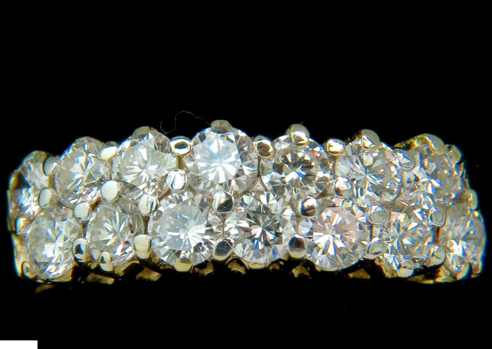 18KT 1.50ct Ideal Cut Diamond Band Ring G/VS - Petite Size for Women, Perfect for Engagement, Wedding & Anniversary Gifts