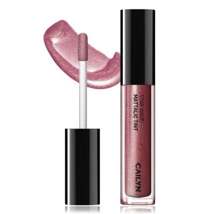 Cailyn Cosmetics Star Wave Metallic Lip Tint - Long Lasting Matte Liquid Lipstick with Shimmer Finish | Perfect for Parties, Date Nights & Special Occasions