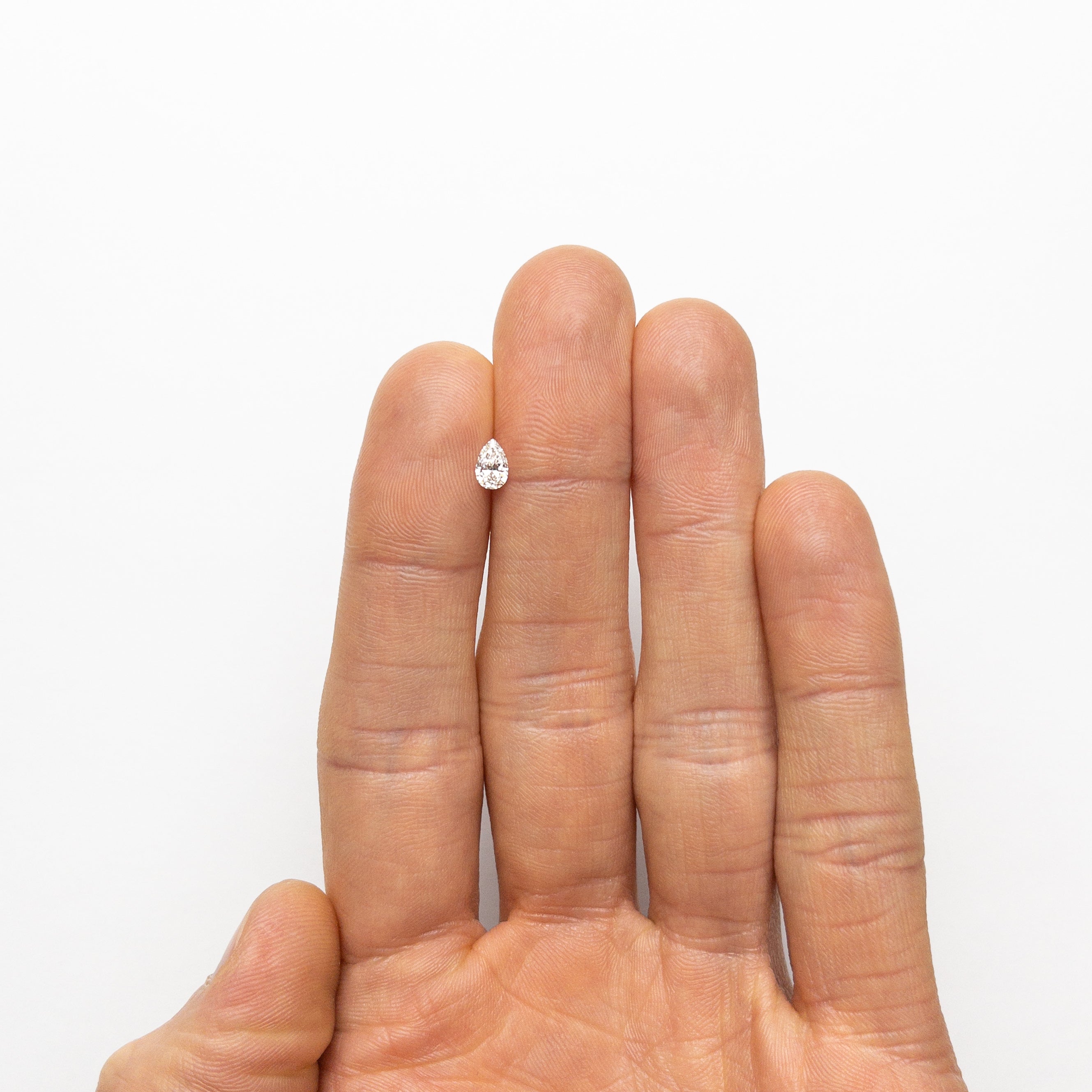 0.31ct Pear Cut Diamond - 5.78x3.75x2.22mm SI1 Clarity E Color - Loose Gemstone for Engagement Rings & Jewelry Making - Perfect for Bridal, Anniversary & Special Occasion Gifts