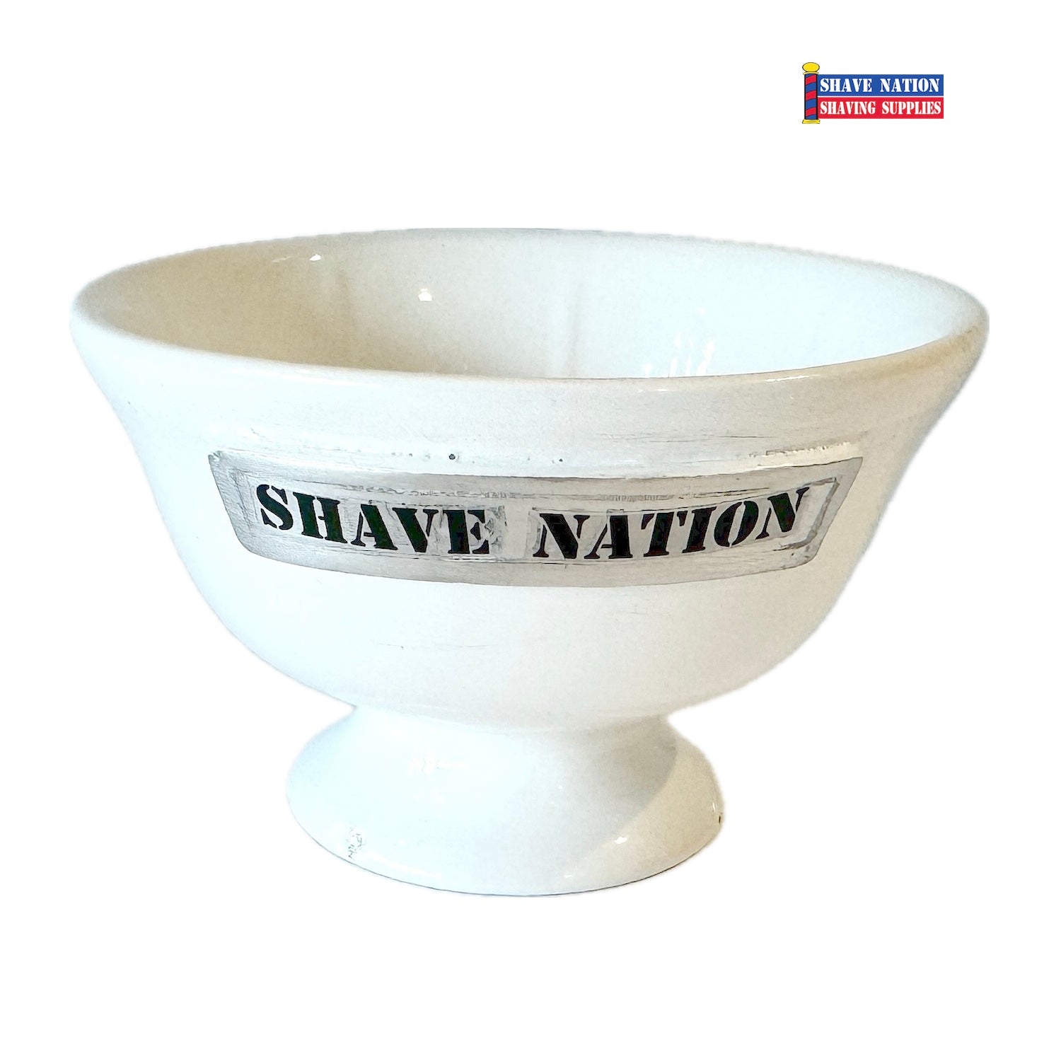 Premium Shave Nation Unbreakable Artisan Lather Bowl for Men - Durable Shaving Soap Bowl for Wet Shaving, Beard Care & Grooming - Perfect for Barbershops, Home Use & Travel