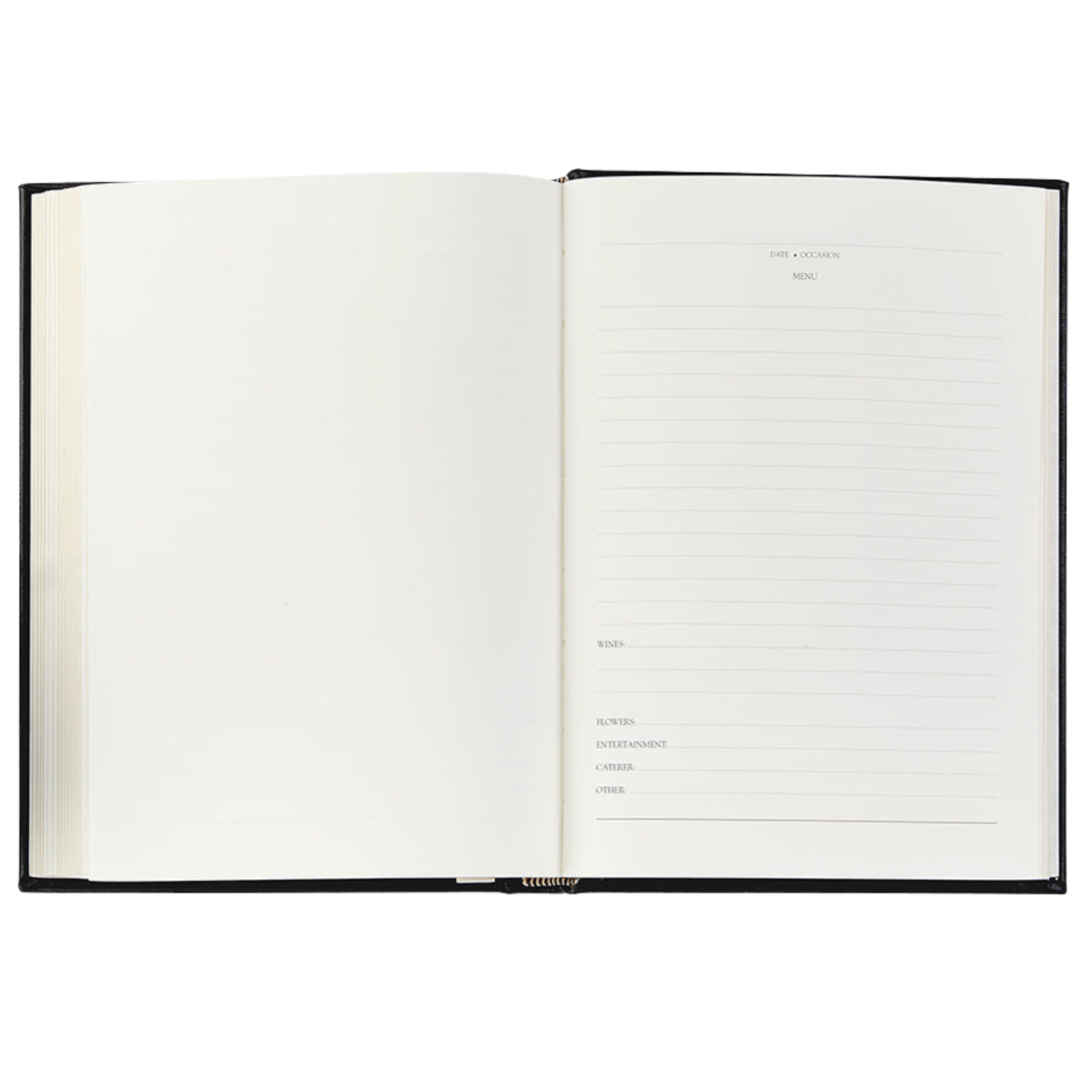Personalized Brown Goatskin Leather Guest Book for Weddings, Events & Special Occasions - Elegant Keepsake for Signatures & Messages