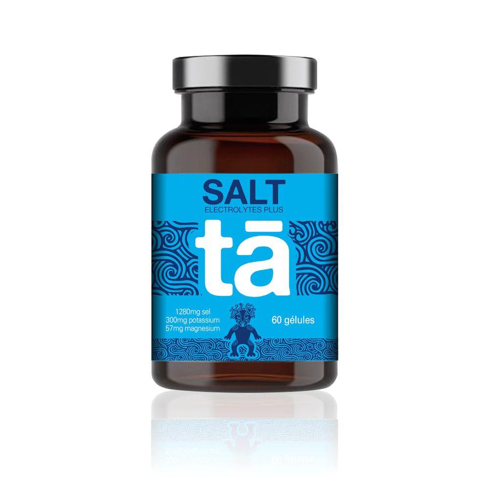 TA SALT Electrolyte Capsules - 60 Servings Per Can - Hydration & Recovery for Athletes, Fitness & Outdoor Activities